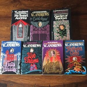 7 VC Andrews Mixed Vintage Used Paperback Books (Lot of 7) 80s 90s
